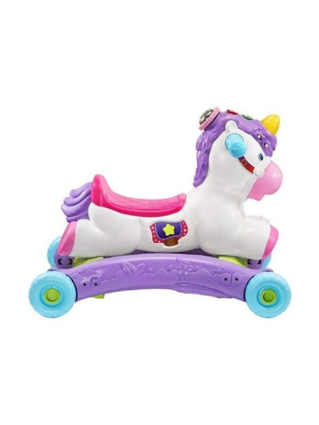 VTech Rock & Ride Unicorn / Kids Horse Rocker Toy (No Color- Image 3)