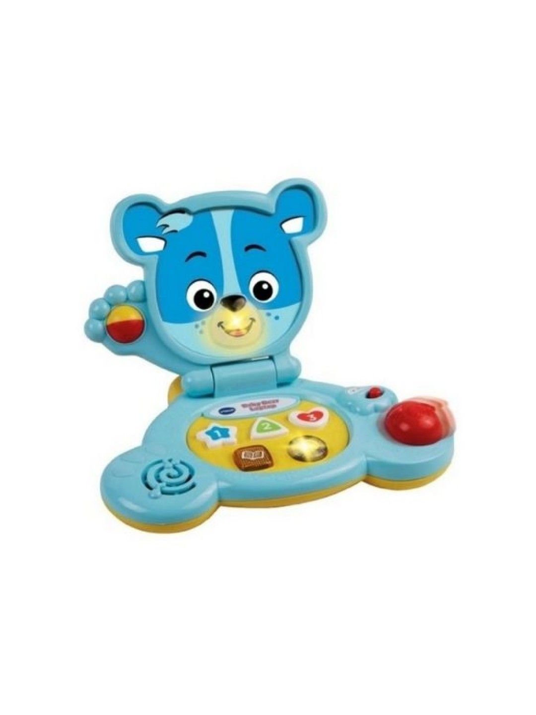 VTech Baby Bear Laptop Toy - Blue (No Color- Image 3)