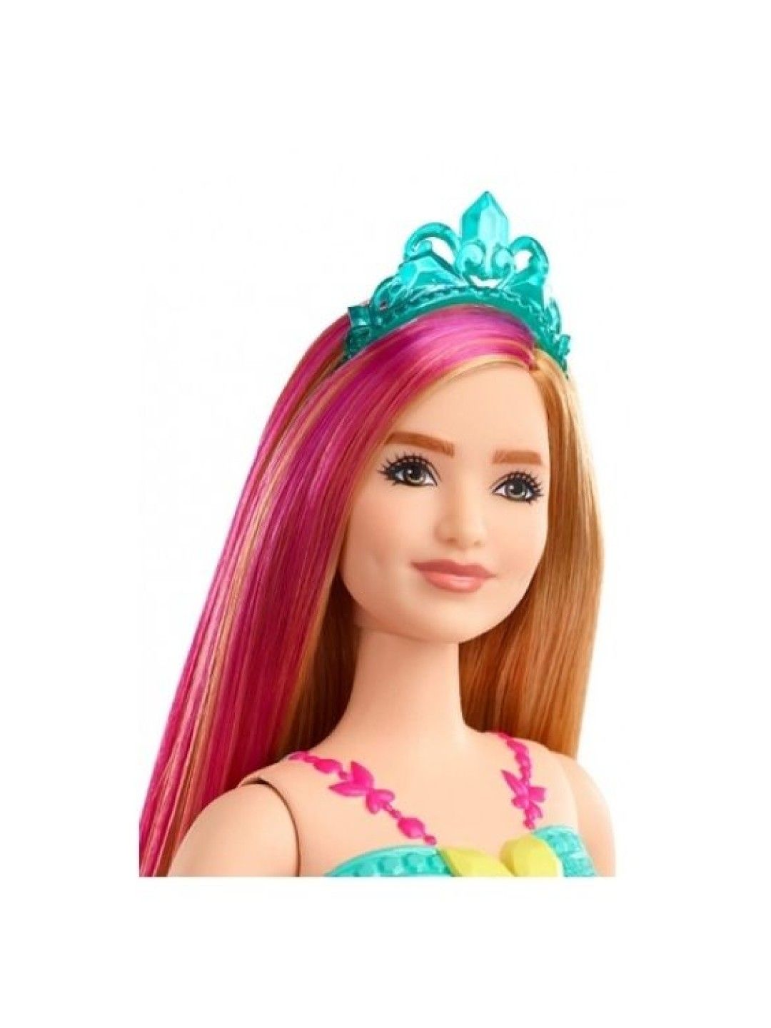 Barbie Dreamtopia Princess Doll With Pink Hairstreak (No Color- Image 3)