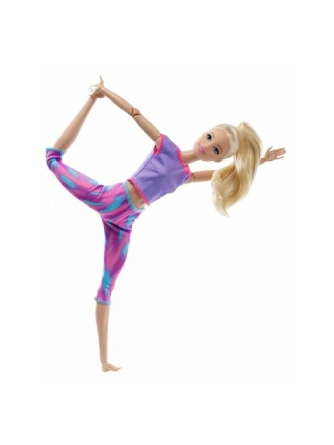 Barbie Made To Move Doll With Pink Dye Pants (No Color- Image 3)