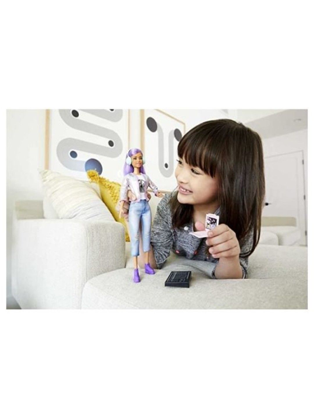 Barbie Career Of The Year 2021 Music Producer - Purple Hair (No Color- Image 3)