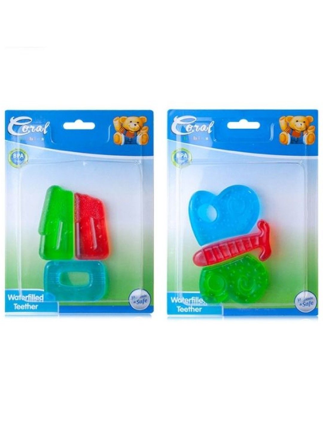 Coral Babies Assorted Water Filled Teether (No Color- Image 3)