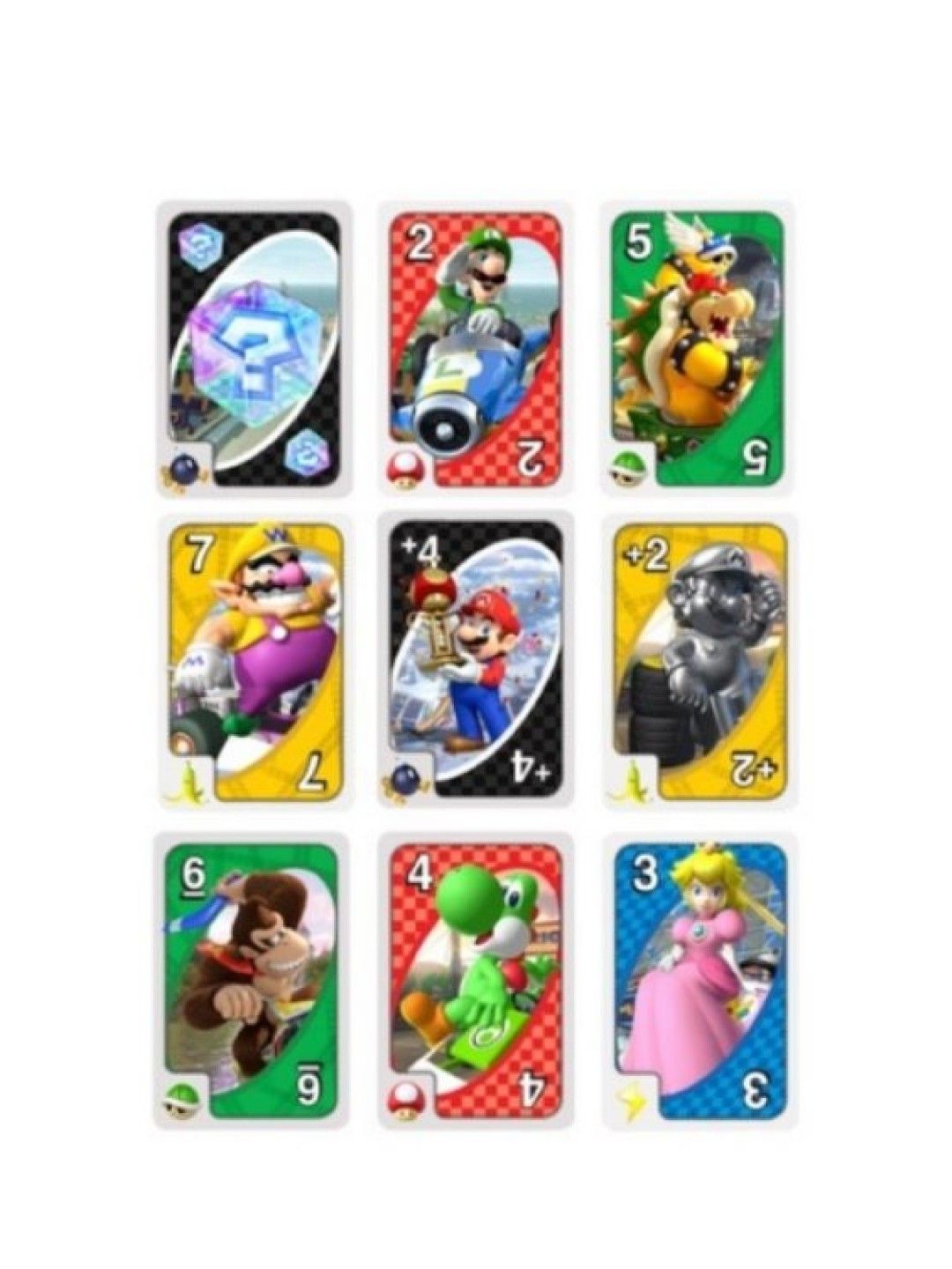 UNO Cards - Mario Kart (No Color- Image 3)