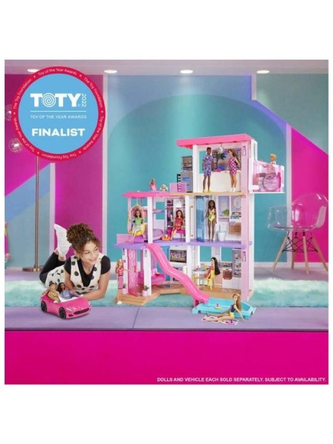 Barbie Dreamhouse Playset (No Color- Image 3)