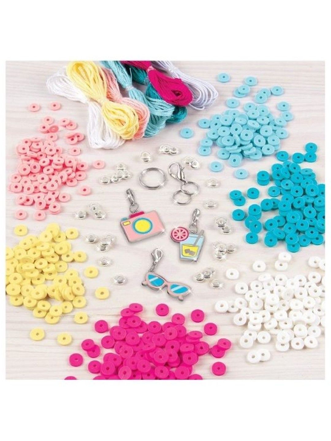 Make It Real Summer Vibes Heishi Bead Set (No Color- Image 3)