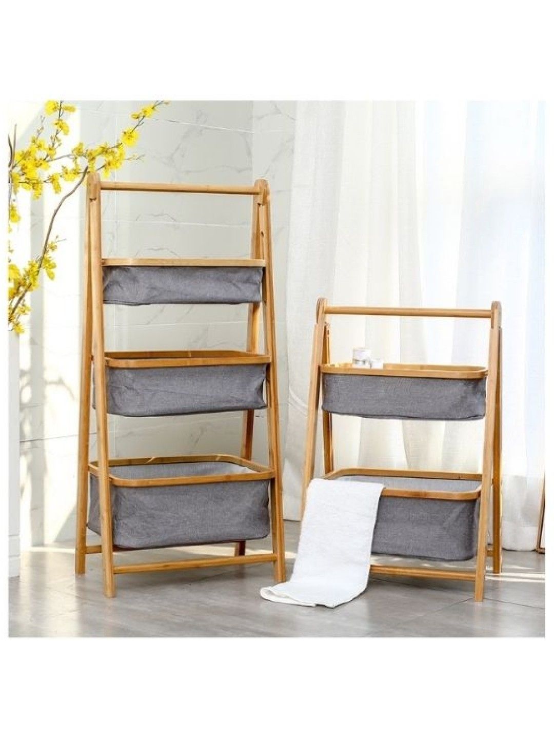 Knus PH 2 Tier Storage Organizer Foldable Rack (No Color- Image 3)