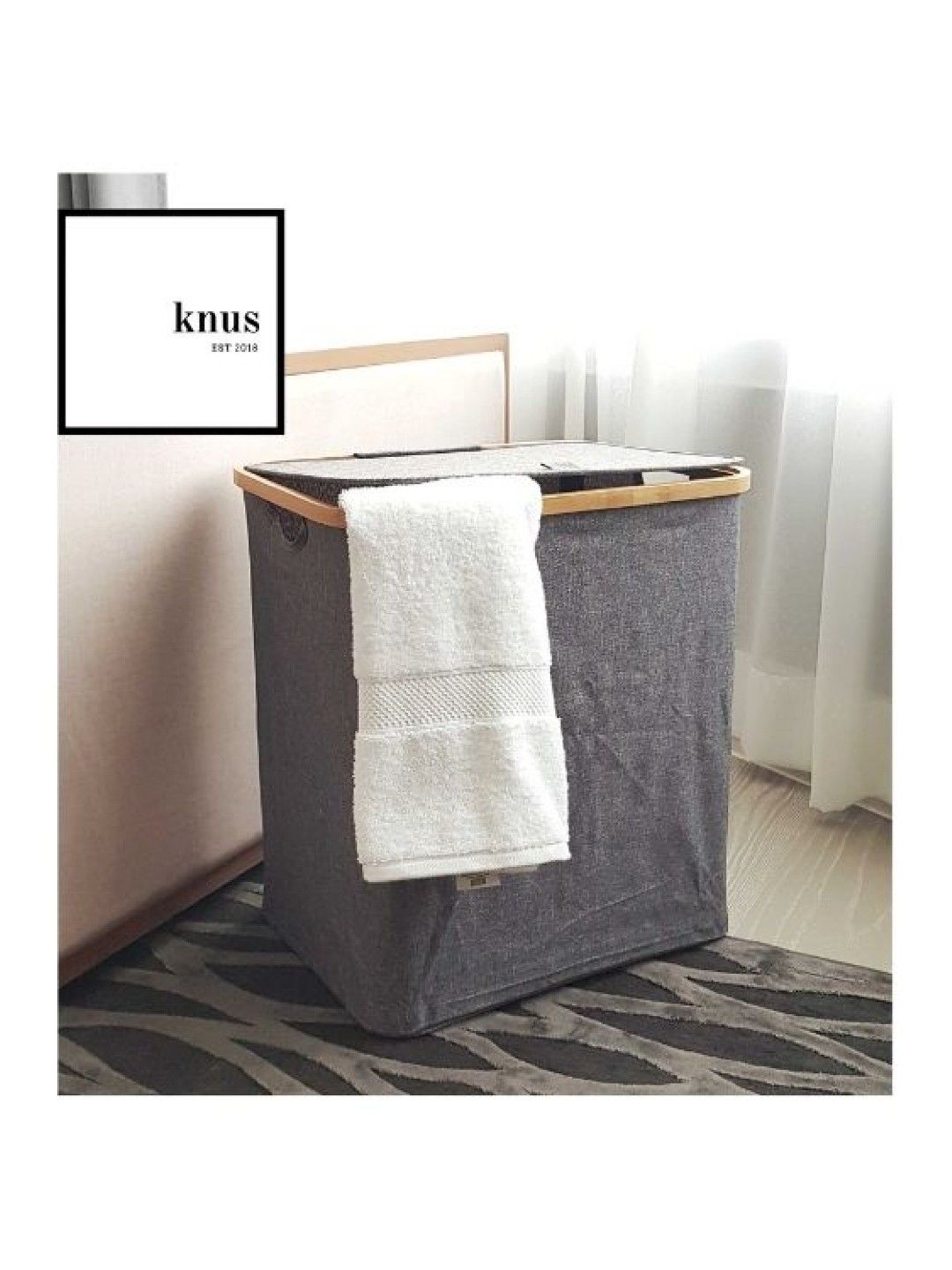 Knus PH Laundry Hamper Collapsible (No Color- Image 3)