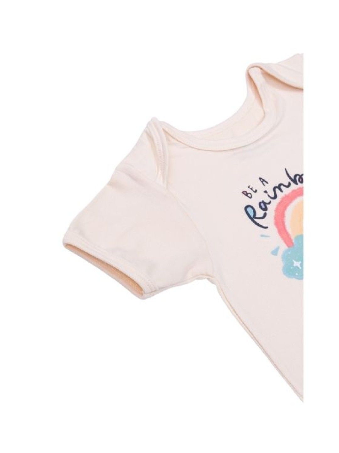 bean fashion Be a Rainbow in Someone Else's Cloud Play Onesie (No Color- Image 3)