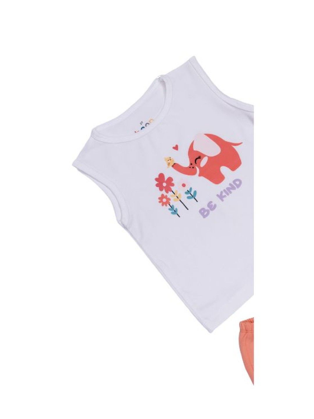 Seams 195 Be Kind Play Tank Top and Shorts Set (No Color- Image 3)