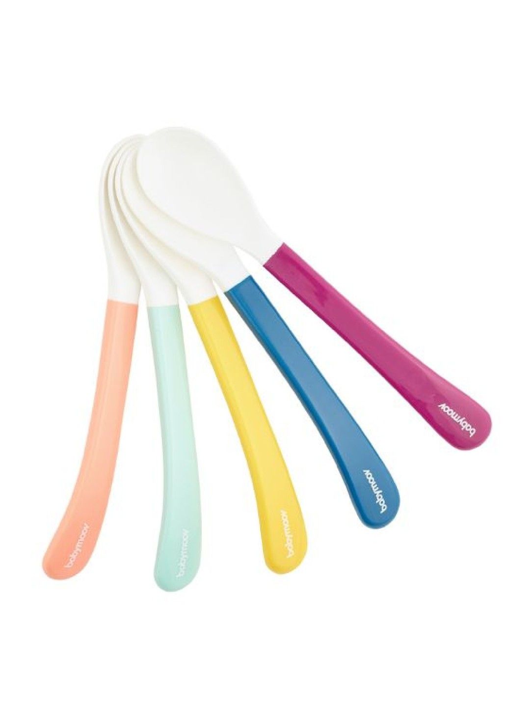 Babymoov 2nd Age White Head Spoon (Bundle of 5) (No Color- Image 3)