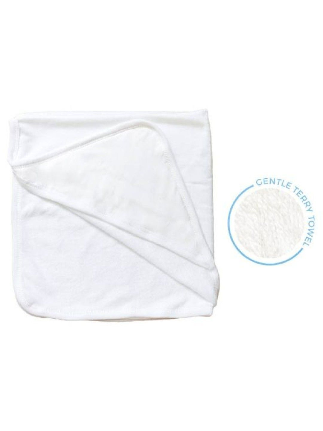Cotton Central™ Gentle Terry Hooded Towel 100% USA Cotton