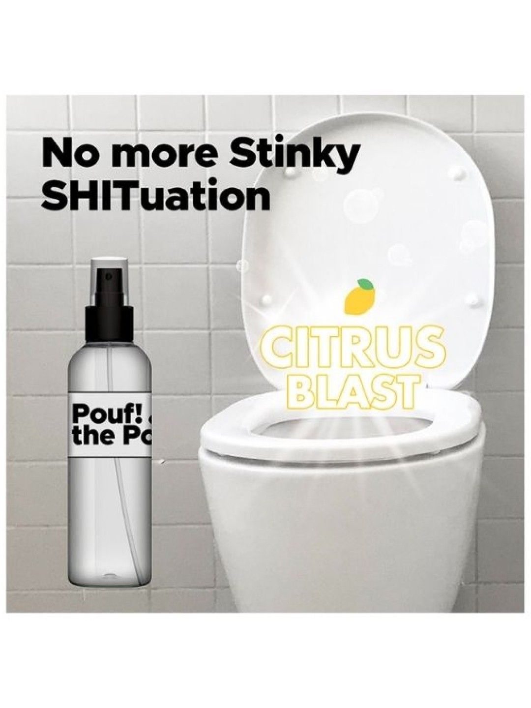 Scenti Pouf the Poop Air Freshener (100ml) edamama