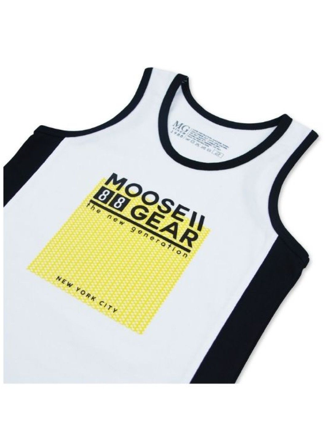 Moose Gear White Sando With Yellow Short Set - Boys (No Color- Image 3)