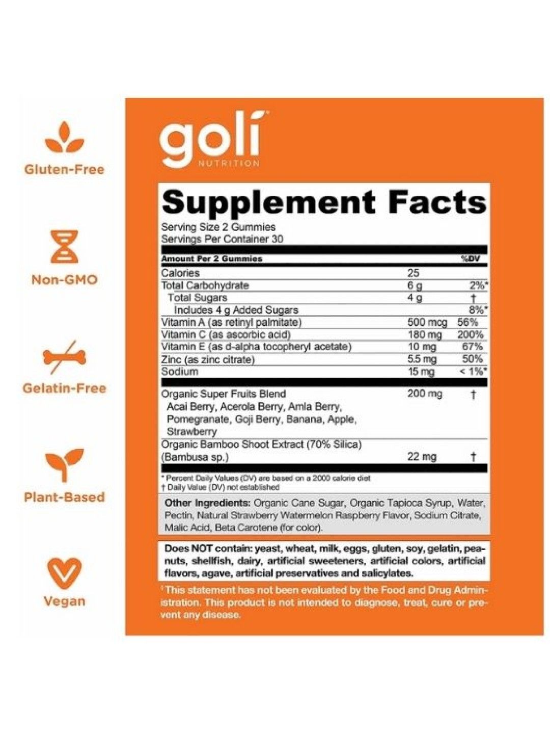 Goli Superfruits Mixed Fruit with Collagen (60 pcs) (No Color- Image 3)