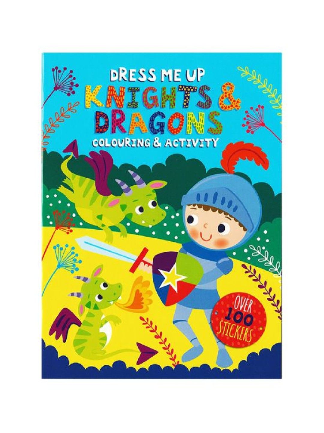 Learning is Fun Dress Me Up Set Of 3 (Aliens, Knights & Dragons, & Llama) (No Color- Image 3)