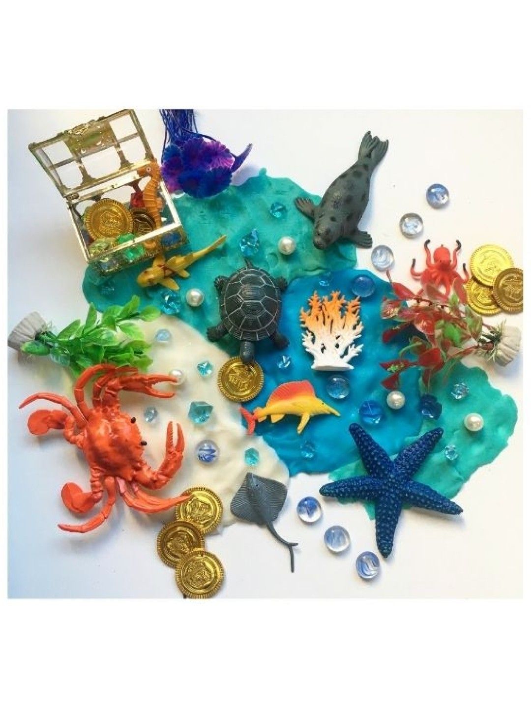 Learning Play Under The Sea Play Dough Box (No Color- Image 3)