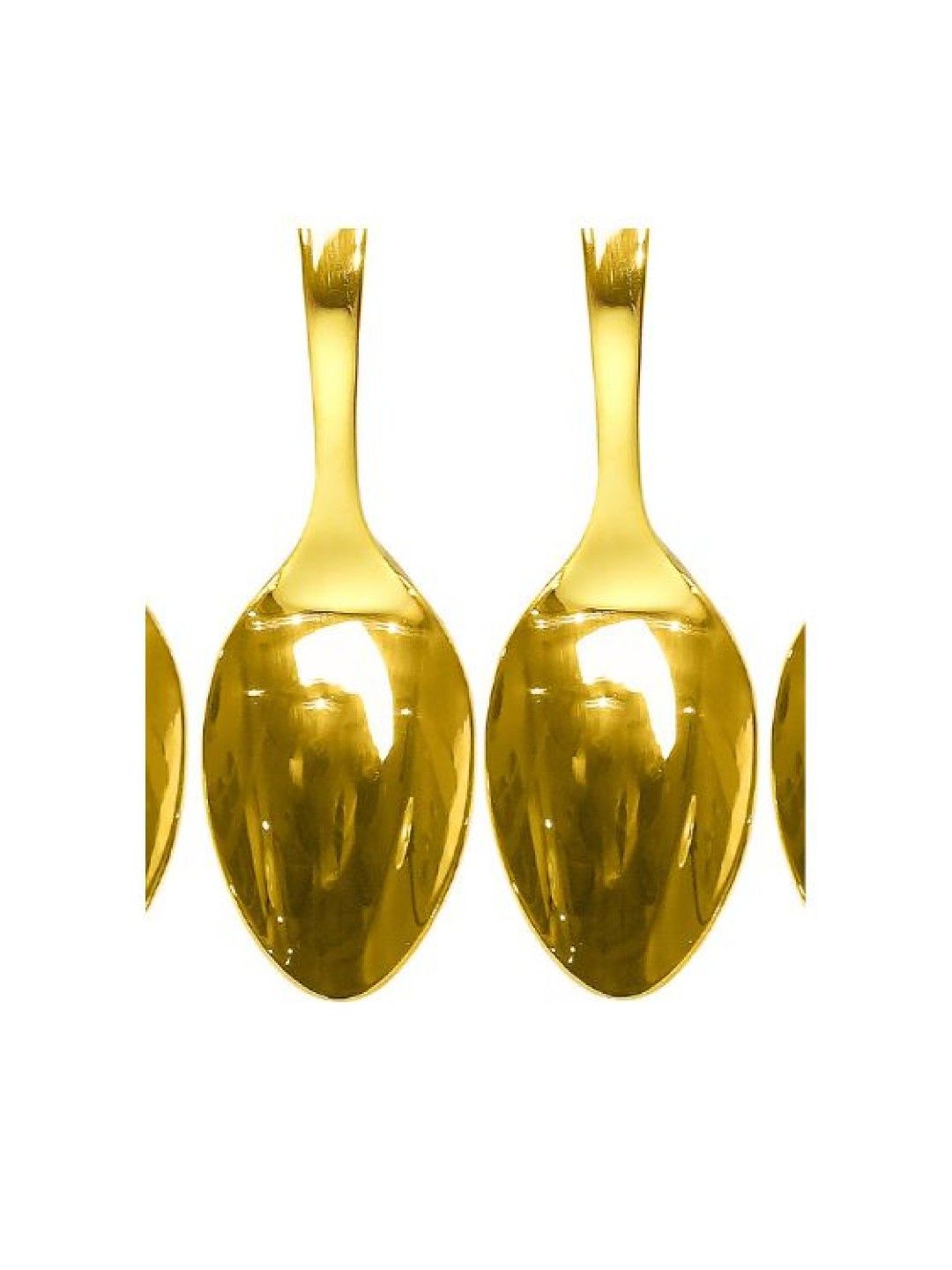 Sunbeams Lifestyle Metallic Dinner Tea Spoon (Gold- Image 3)