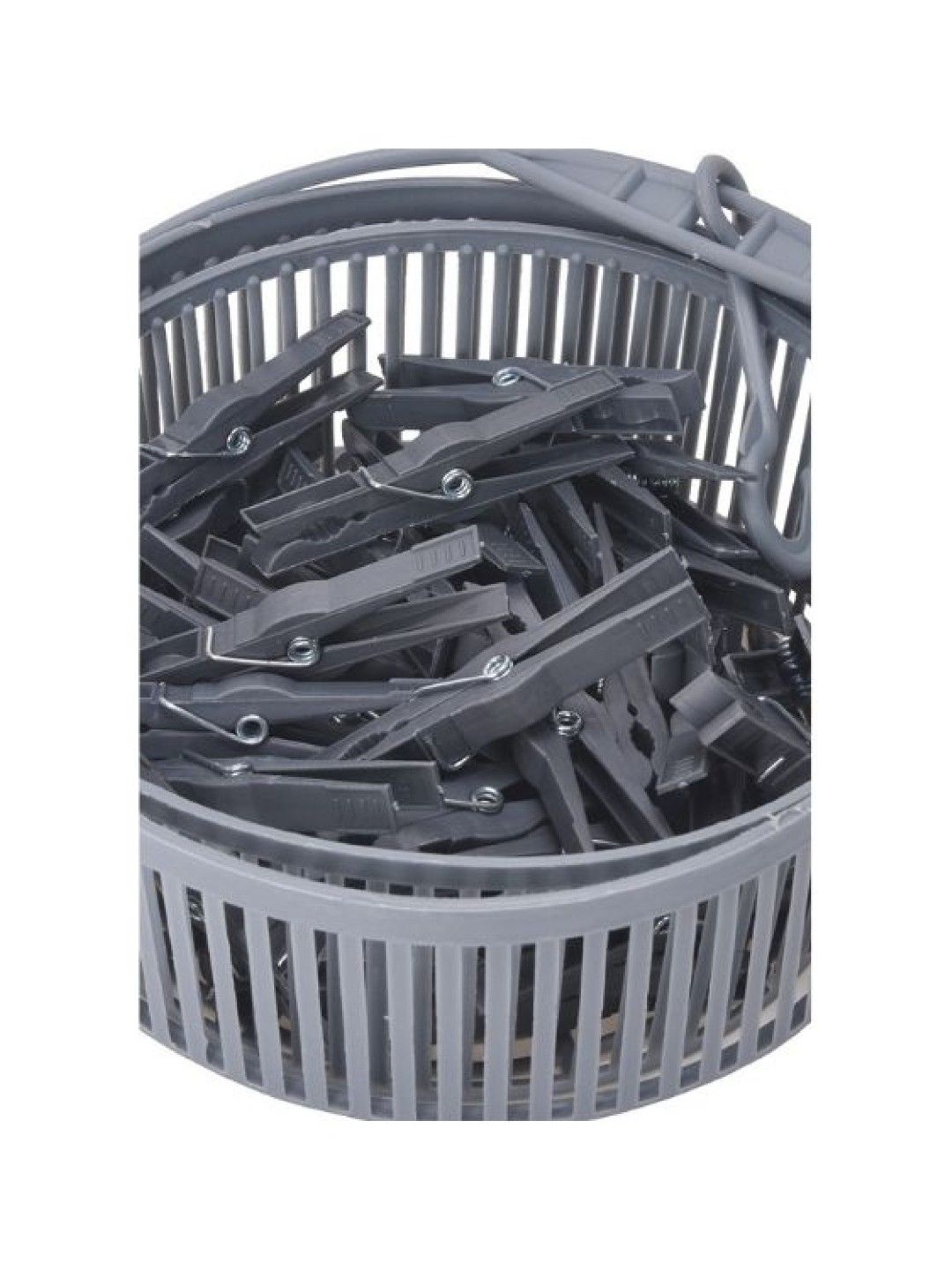 Sunbeams Lifestyle Nest Design Lab Clothes Pin With Basket (Gray- Image 3)