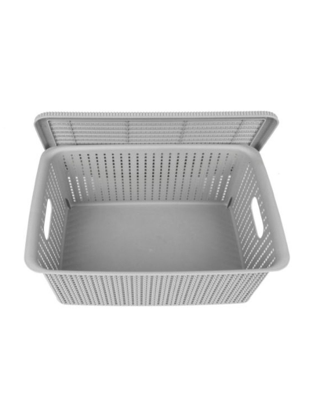 Sunbeams Lifestyle Nest Design Lab Knit Basket With Lid (12L) (No Color- Image 3)