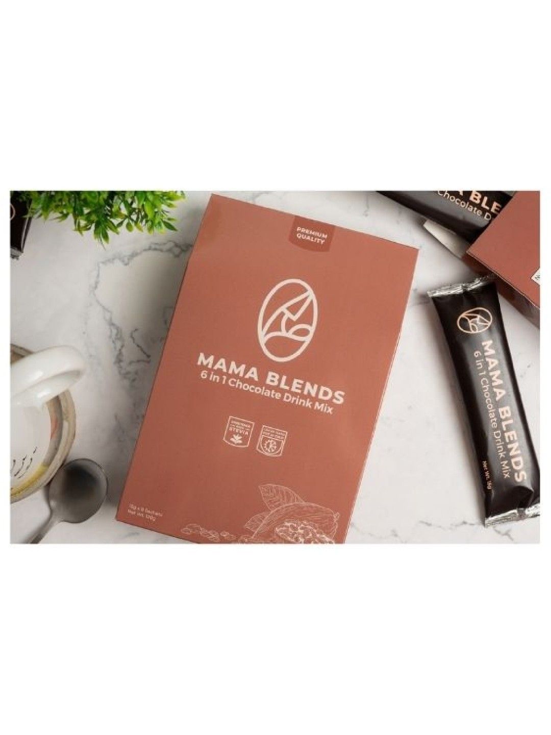 Mama Blends Chocolate Mix (6-in-1) (No Color- Image 3)