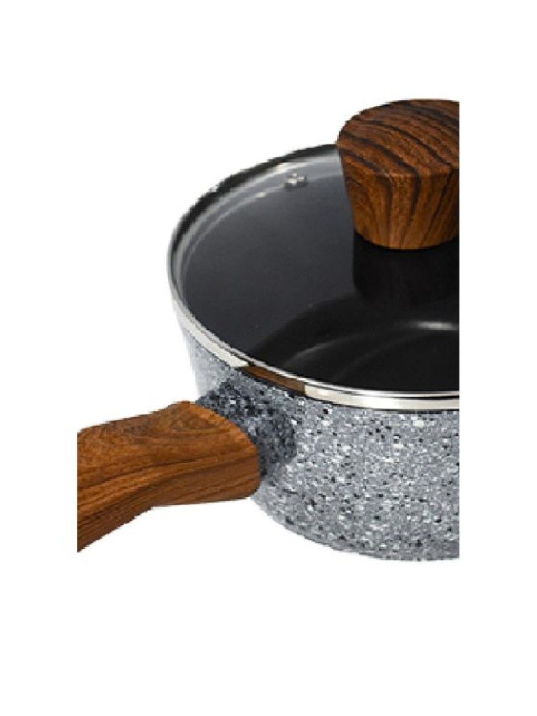 Sunbeams Lifestyle Slique Granite Induction Saucepan (16 cm) (No Color- Image 3)