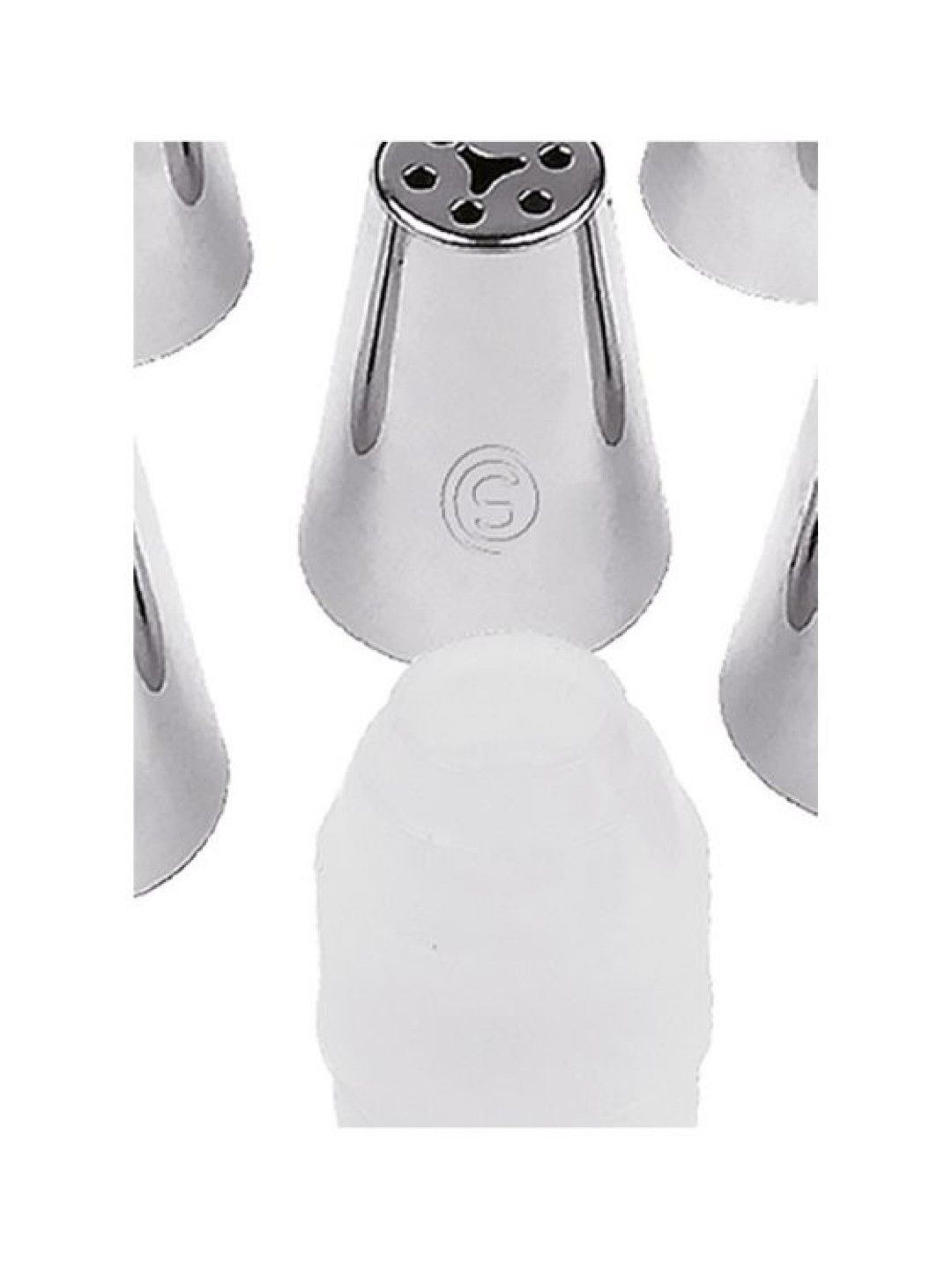 Sunbeams Lifestyle Slique Premium 18/0 Stainless Steel Cake Icing Set with Coupler (Set Of 7) (No Color- Image 3)