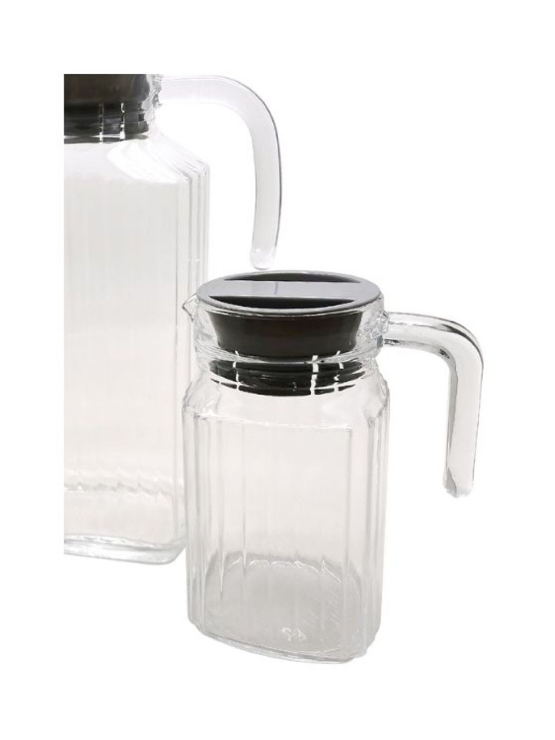 Sunbeams Lifestyle Slique Glass Pitcher with Grey Lid (Premium Line Collection) (No Color- Image 3)