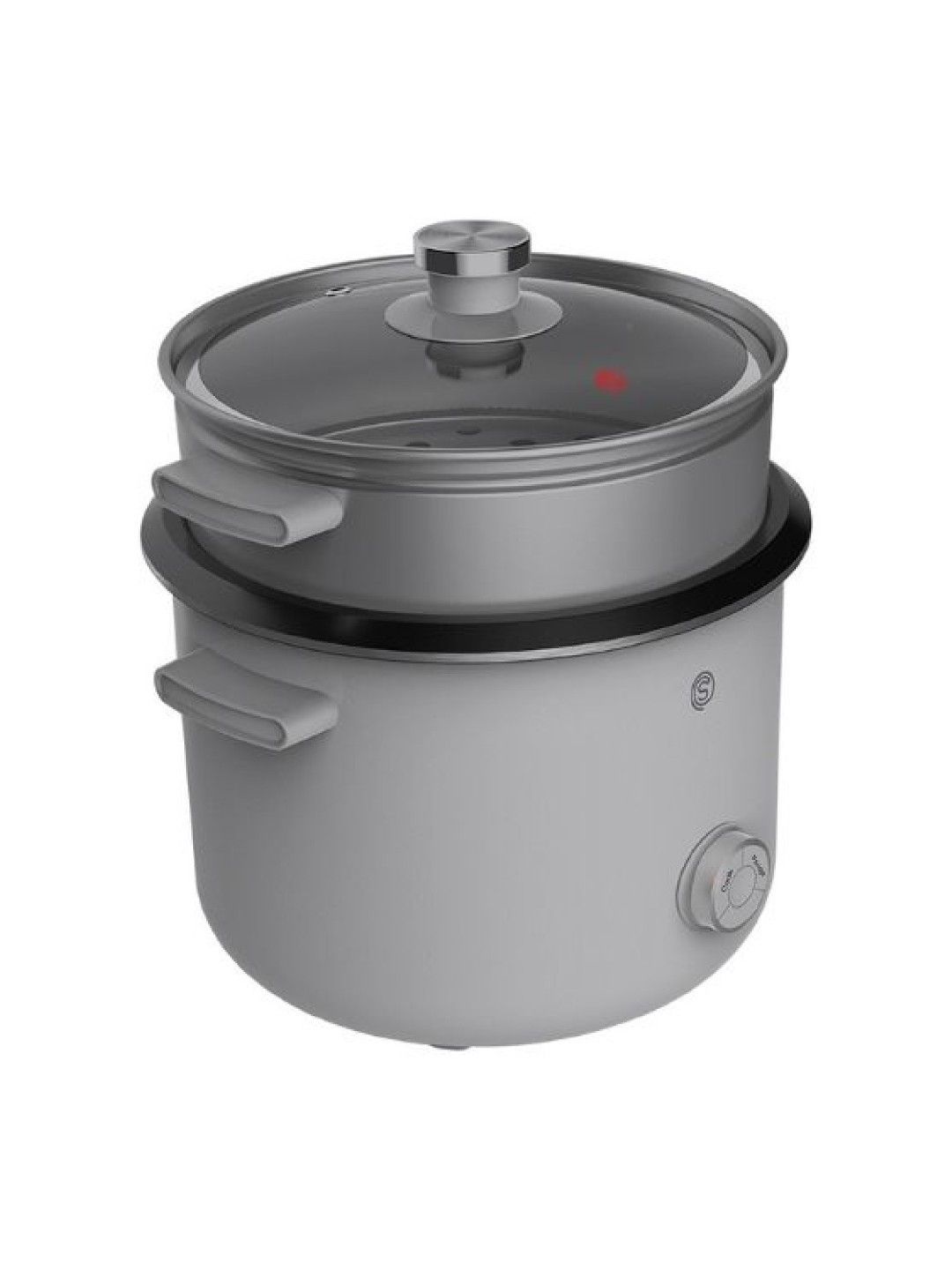 Sunbeams Lifestyle Slique Rice Cooker With Steamer (1.5L) with FREE Airtight Rice Container (10KG) (No Color- Image 2)
