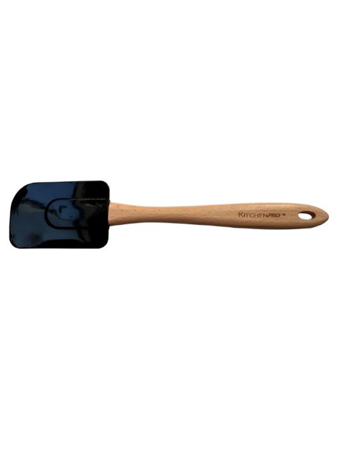 KitchenPro Beech Wood Full Silicone Spatula (12in) (No Color- Image 3)