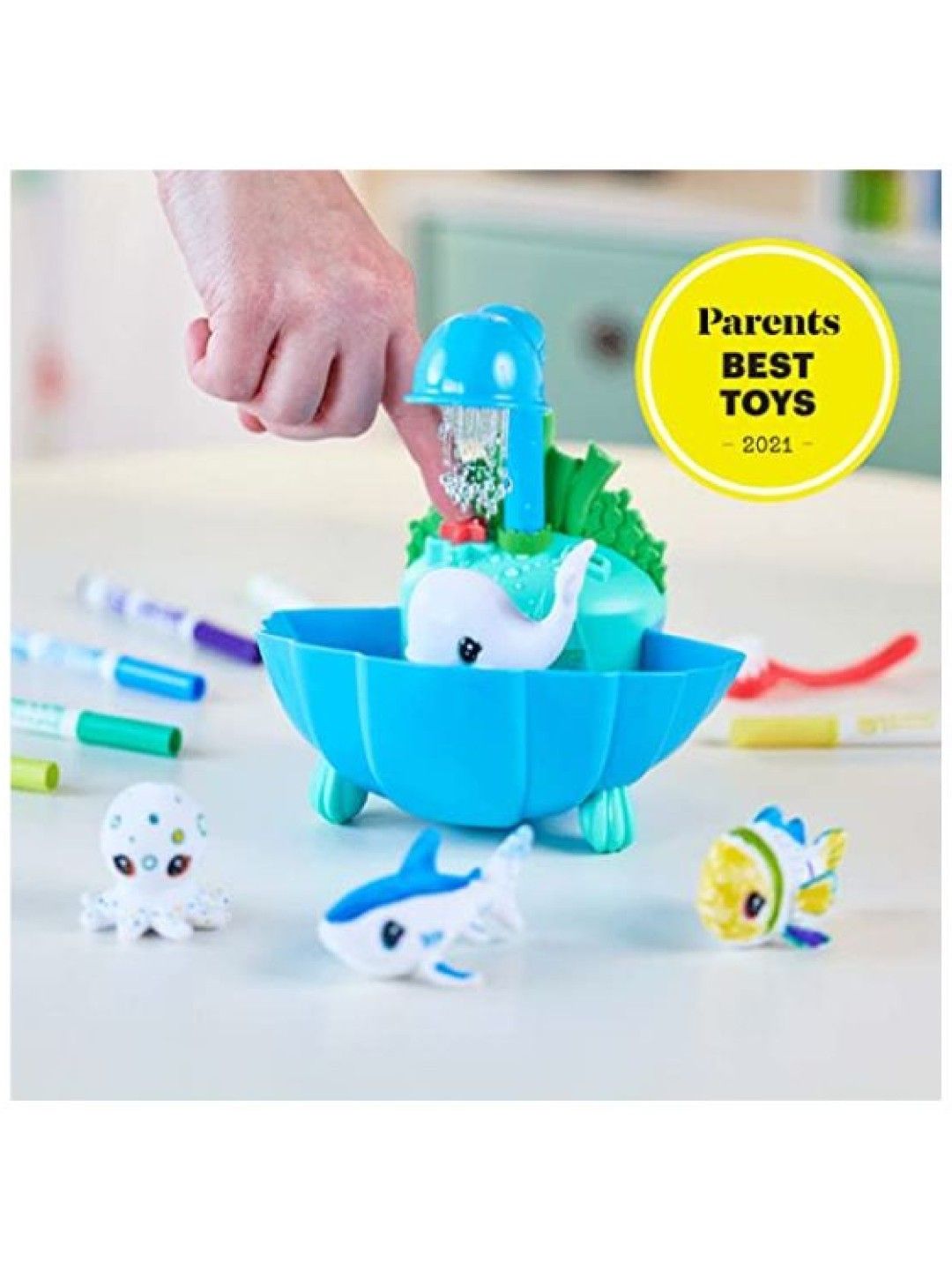 Crayola Scrubbie Ocean Pets - Lagoon Tub Set (No Color- Image 3)