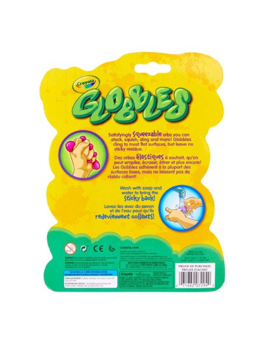 Crayola Globbles Squish Toys (6 pcs) (No Color- Image 3)