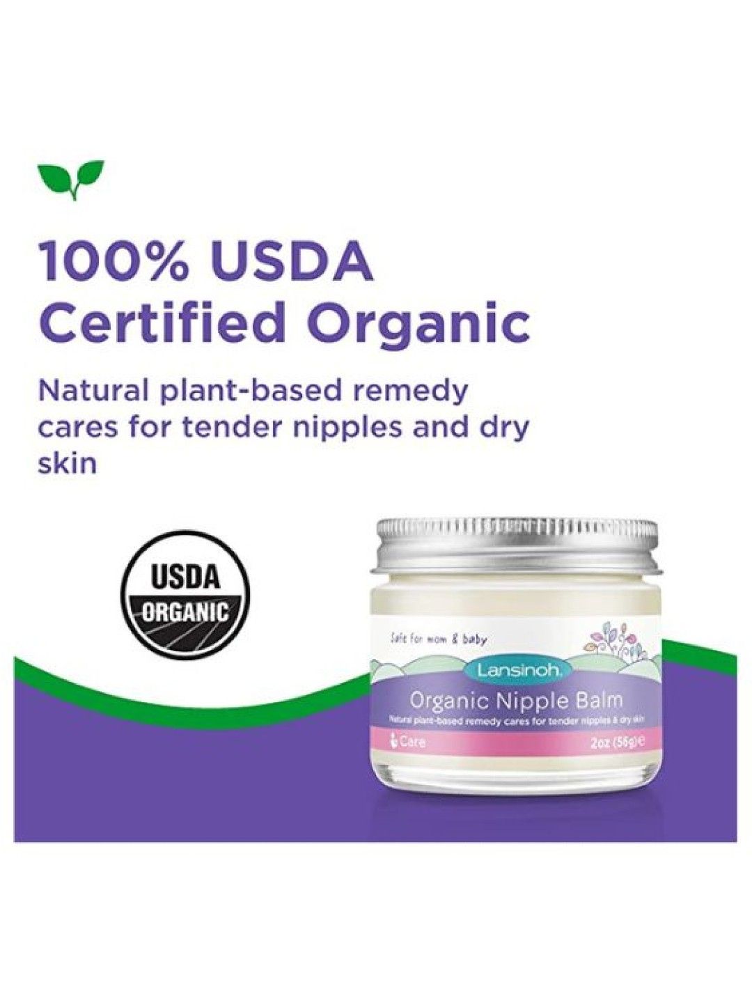 Lansinoh Organic Nipple Balm (No Color- Image 3)