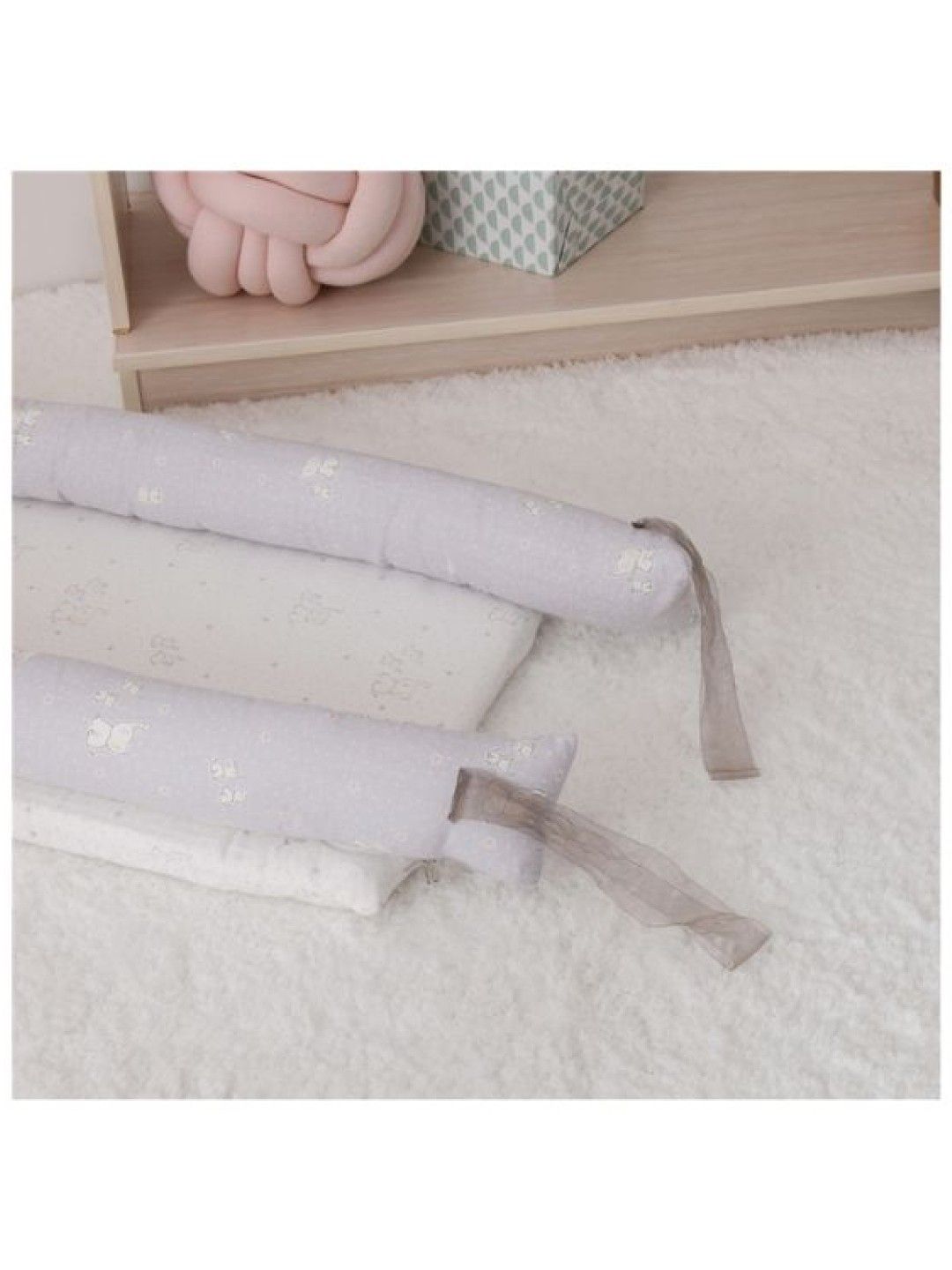 Coco Lala Little Bowbow Babynest Set (3 pcs) (Gray Elephant- Image 3)