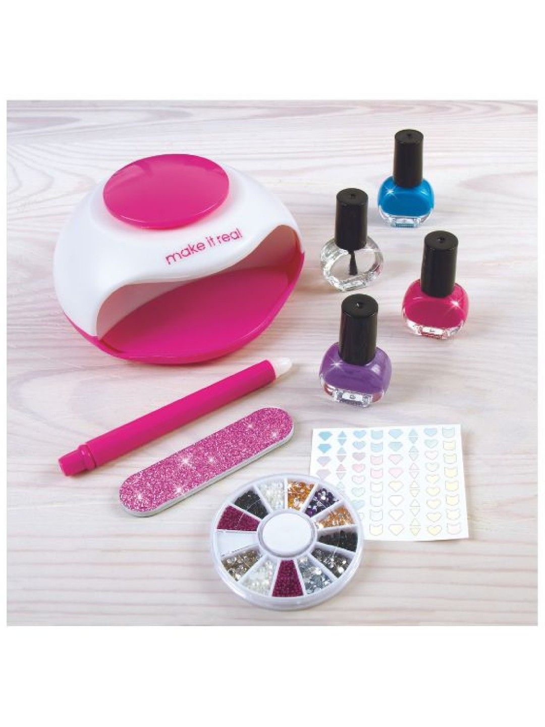 Make It Real Glitter Dream Nail Spa (No Color- Image 3)