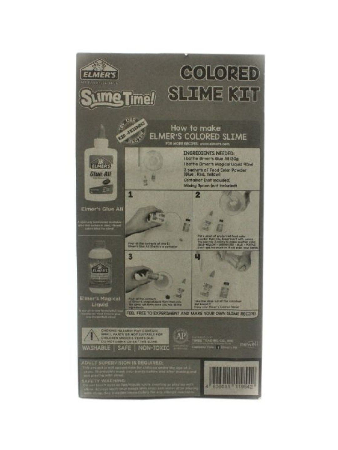 Elmer's Colored Slime Kit (Blister Set) (No Color- Image 3)