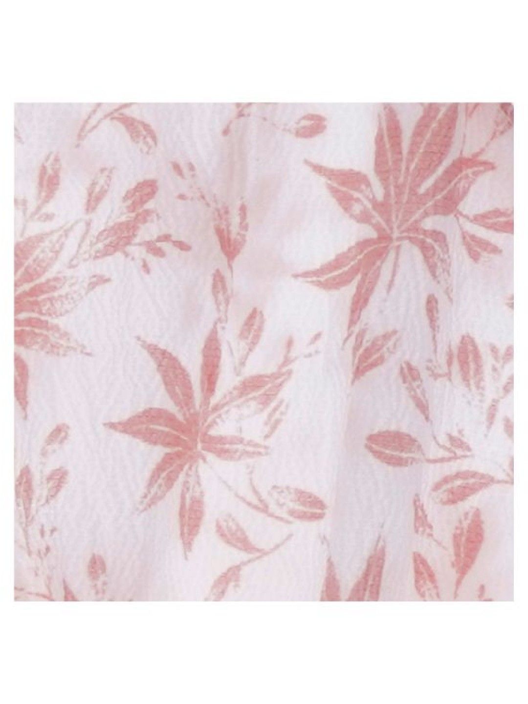 Cottonkind Flexi Leaf Print Romper (Pink- Image 3)