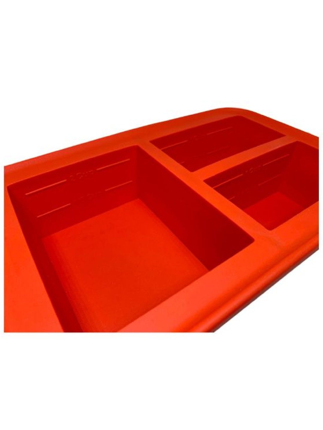 Mason Cubes PH Silicone Freezer Tray (3 Cavities) (Red- Image 3)