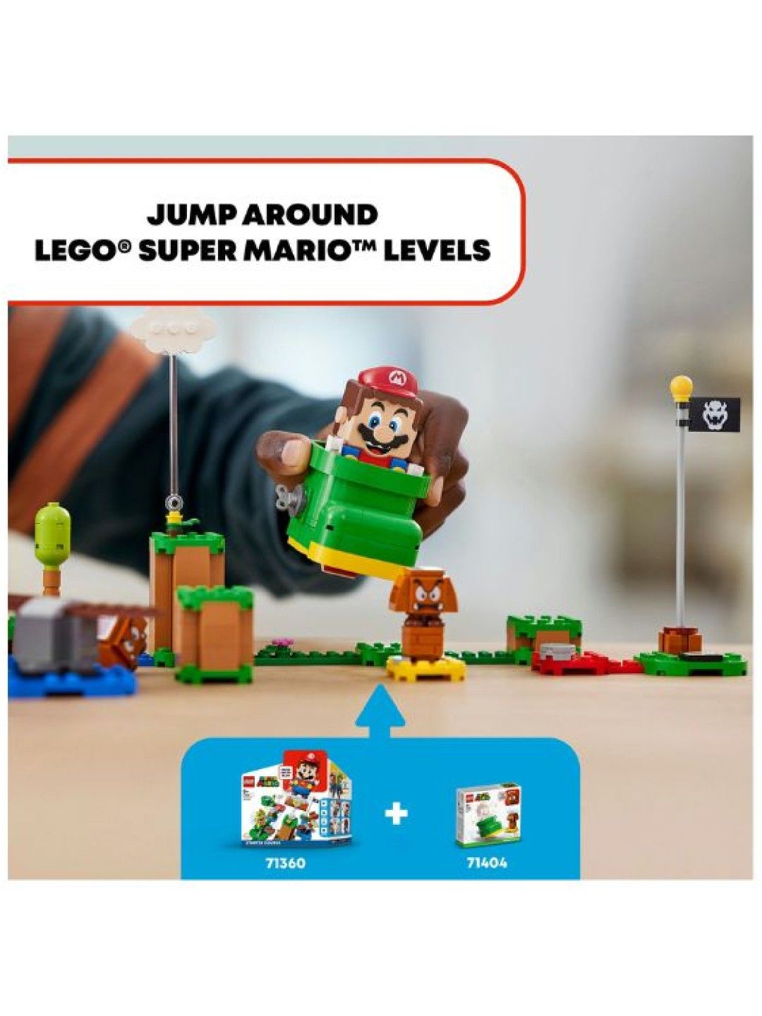 Lego Super Mario Goomba's Shoe Expansion Set Building Blocks (76pcs) (No Color- Image 3)