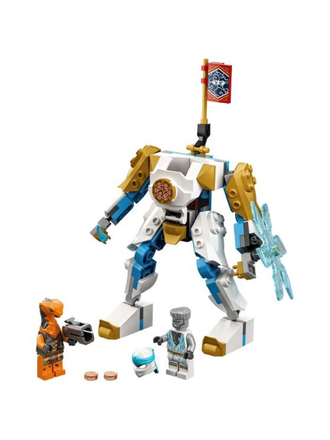 Lego Ninjago Zane's Power Up Mech Evo Building Blocks (95pcs) (No Color- Image 1)