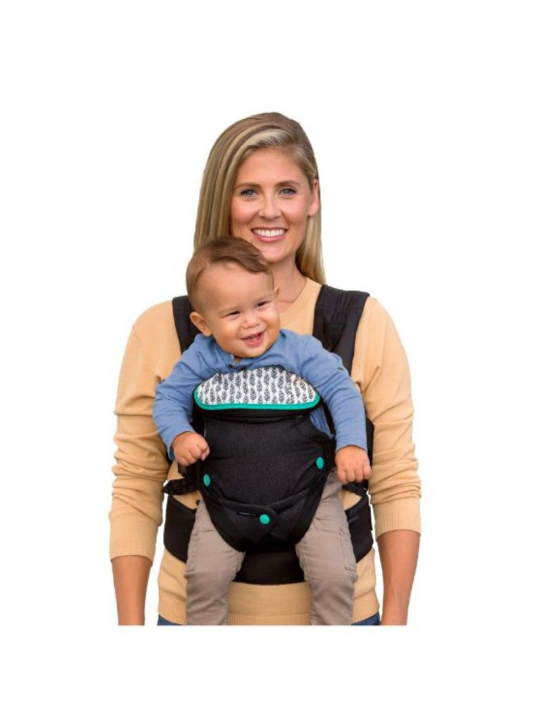 Infantino Flip 4-In-1 Convertible Carrier - Dark Denim (Ergonomic) (No Color- Image 2)