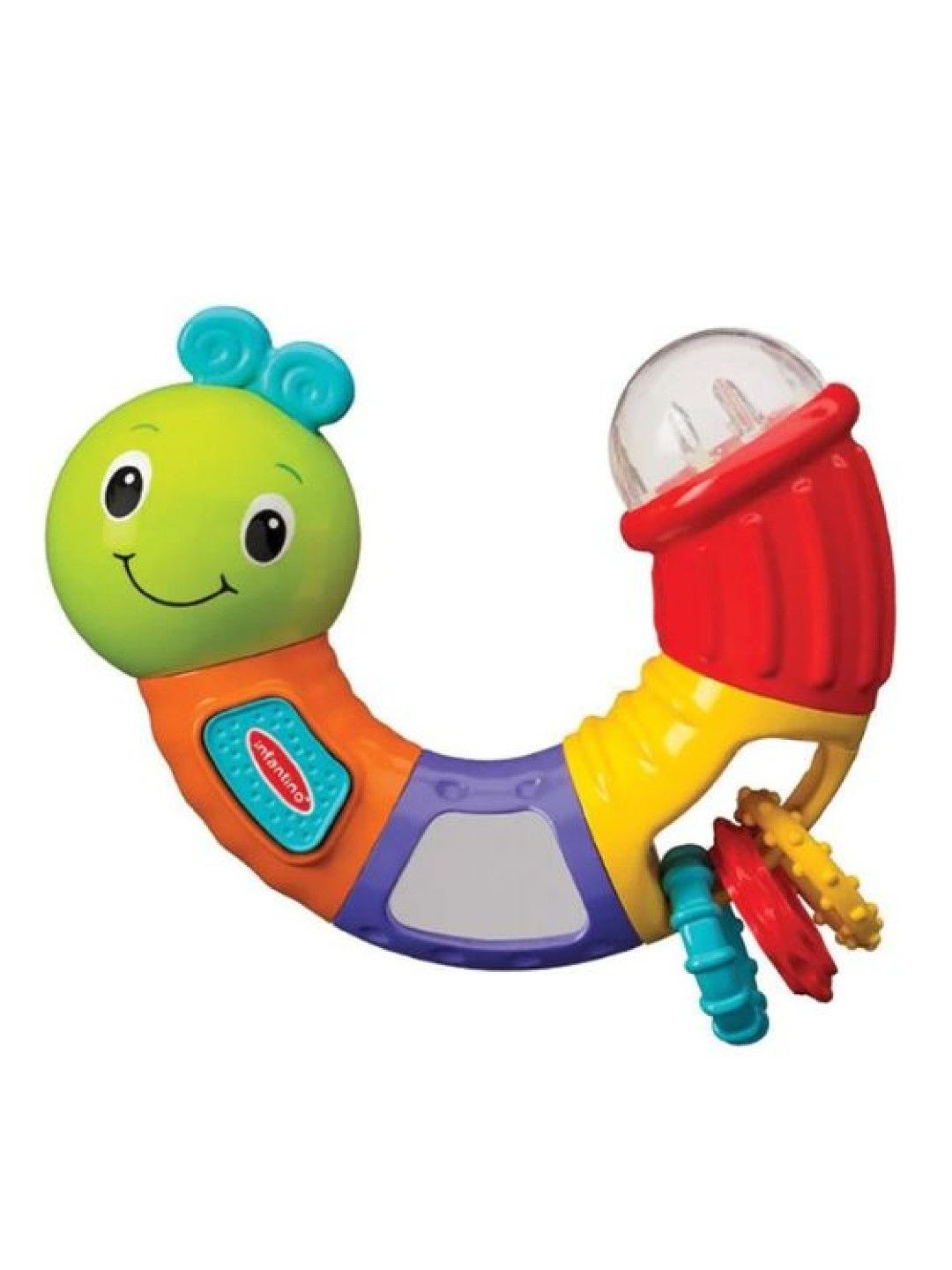 Infantino Twist and Play Caterpillar Rattle (BPA-Free) (No Color- Image 3)