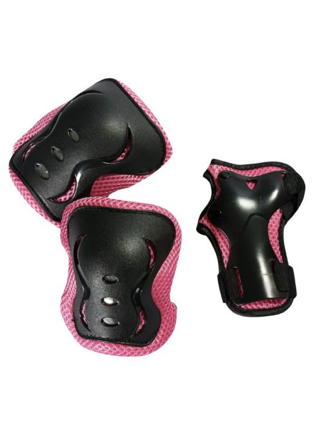 Chaser Kids Protector Set Arm Knee Wrist Protector Set for Scooter Bike (Pink- Image 3)