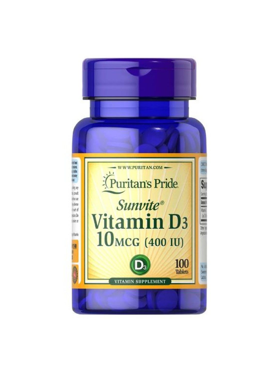 Puritan's Pride Sleep Better Immunity Bundle (Vit C + Zinc 50mg + Vit D3 + Melatonin 3mg) (No Color- Image 3)