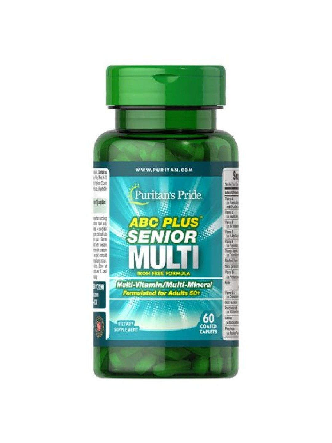 Puritan's Pride Senior Immunity Bundle (ABC Plus Senior Multivitamins + Melatonin 3mg) (No Color- Image 2)