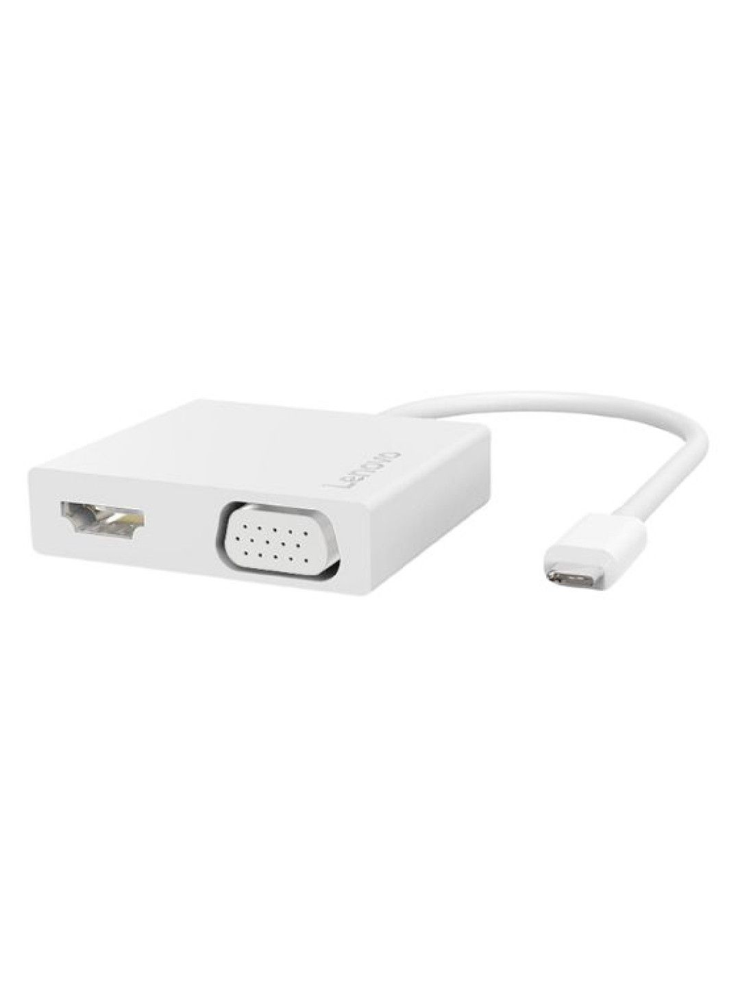 Lenovo LX0807 USB-C Hub (White- Image 3)