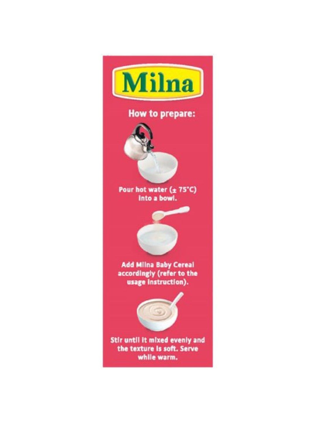 Milna Baby Cereal Brown Rice (No Color- Image 3)