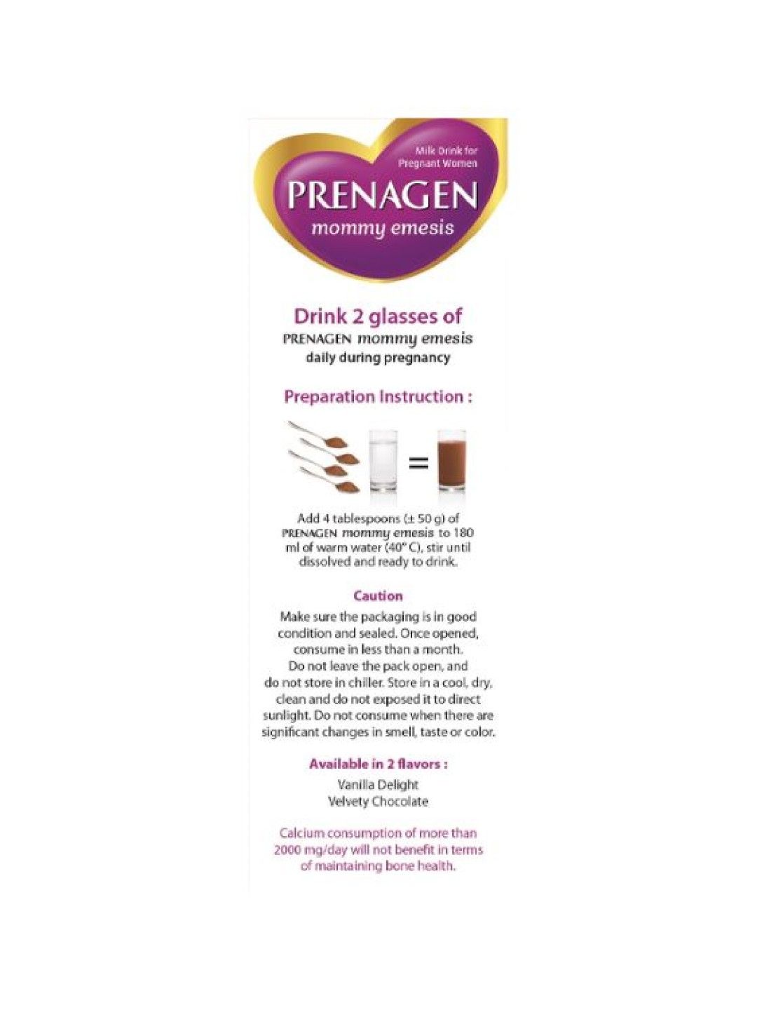 Prenagen Mommy Emesis Velvety Chocolate (No Color- Image 3)