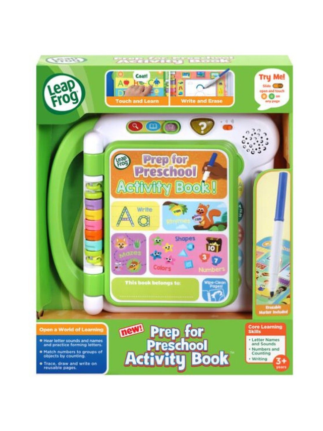 Leapfrog Prep for Preschool Activity Book (Ages 3+ Years) (No Color- Image 3)