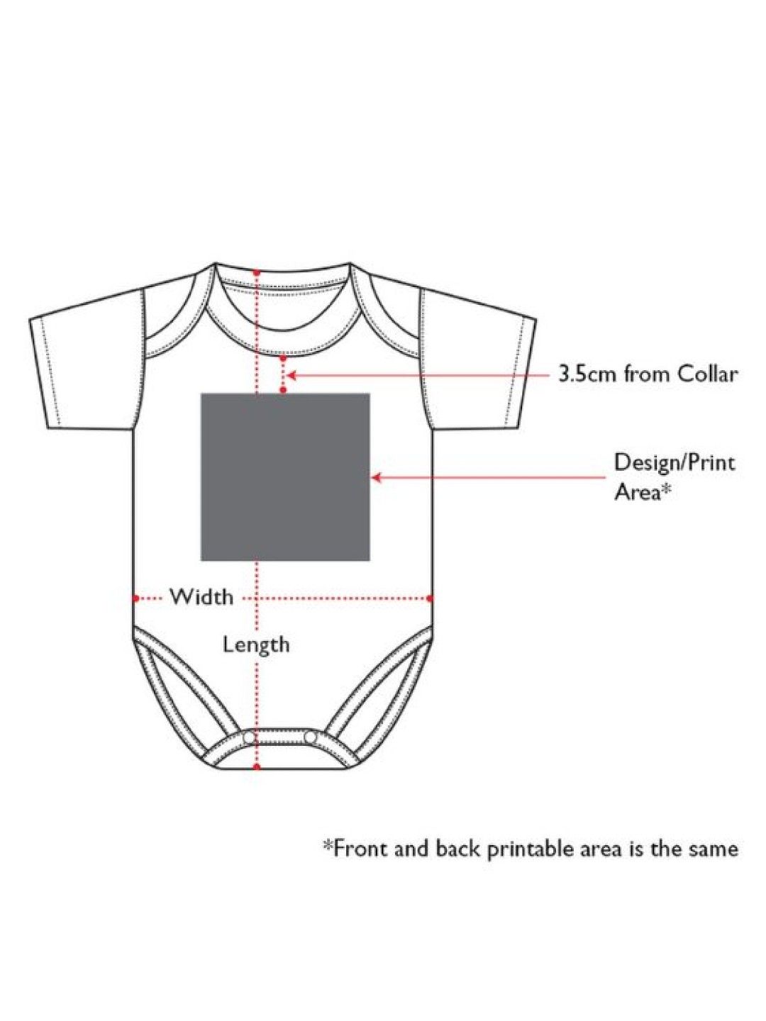 Photobook Premium DIY Customized Baby Rompers / Onesies [Photobook Web Exclusive] (No Color- Image 3)