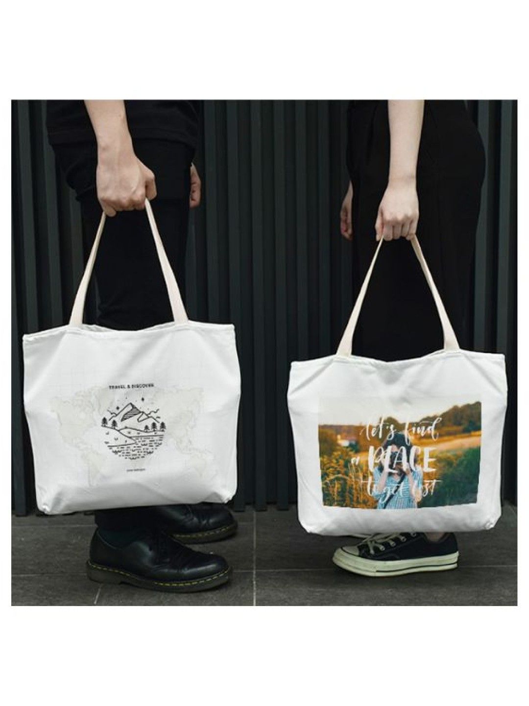 Photobook Customized Tote Bag - Dual sided printing [Photobook Web Exclusive] (No Color- Image 3)